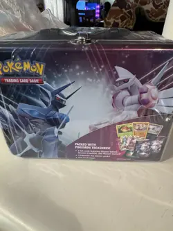 Pokemon TCG Sword & Shield Palkia & Dialga Fall Collectors Chest 2022 Tin SEALED - Image 1