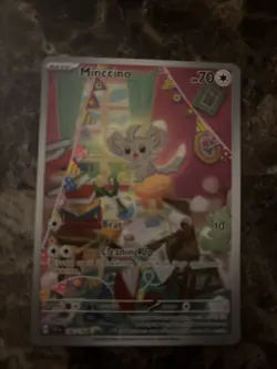 Pokemon TCG Minccino 182/162 Cinccino 183/162 SV Temporal Forces Mint IRS - Image 1