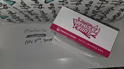 Pokemon Center Exclusive White Flare ETB Elite Trainer Box TCG New Sealed - Image 2