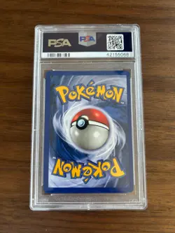 1999 Pokemon Base Set Mewtwo Holo #10 PSA 9 MINT - Image 2