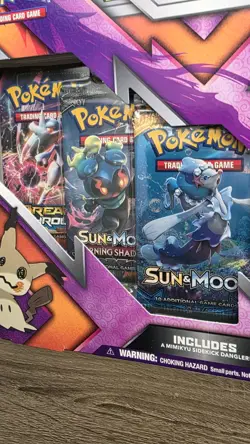 Pokemon TCG: Mimikyu Sidekick Collection Box - Factory Sealed - Image 4