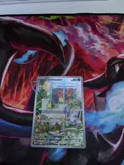 Pokemon TCG Charmander 044 SV Scarlet & Violet Promo Holo LP - Image 1