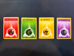 Pokemon Card WOTC 1st Edition Base Set Shadowless Energy Set of 4 98-101 NM - Image 1