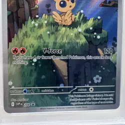 2025 Pokemon SVP EN-SV Black Star Promo - Victini #208 Unova Collection - PSA 10 - Image 3