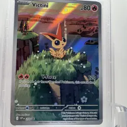 2025 Pokemon SVP EN-SV Black Star Promo - Victini #208 Unova Collection - PSA 10 - Image 4