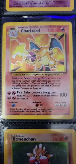 (Excellent) Charizard Base Set 4/102 Holo Rare Pokemon Card WOTC Vintage TCG - Image 2