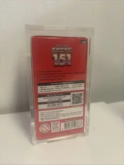 KOREAN Pokemon Scarlet & Violet 151 Booster Box sv2a Sealed w Acrylic Case - Image 2