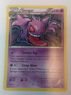 Pokemon Tcg Gengar Xy Breakthrough Deck Exclusive Rare Regular 60/162 LP - Image 1