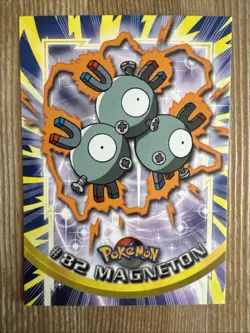 Pokemon TCG - Magneton #82 - NM - Topps Series - Blue Label - Non Holo - Image 1