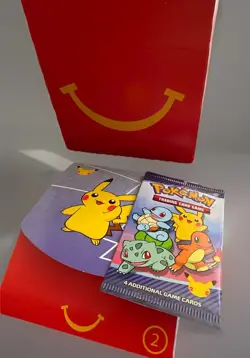Pikachu 25/25 Holo Celebrations 25th Anniversary McDonald's Pokemon Card - Image 4