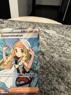 Pokemon TCG Lillie's Determination Trainer Card Holo Rare 169/132 - Image 3