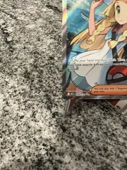 Pokemon TCG Lillie's Determination Trainer Card Holo Rare 169/132 - Image 4