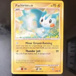 The Pokemon Company Pachirisu DP04 Holo Diamond & Pearl Promo 70HP Pokemon Card - Image 1