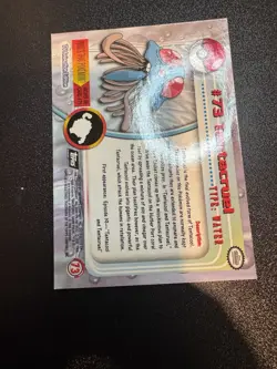 Topps Pokemon TV Black Logo Series 1 Rainbow Holo Foil #73 Tentacruel - Image 3