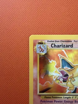 Pokemon TCG Base Set 1999 Charizard 4/102 Holo Rare LP/nm Vintage WOTC Unlimited - Image 3