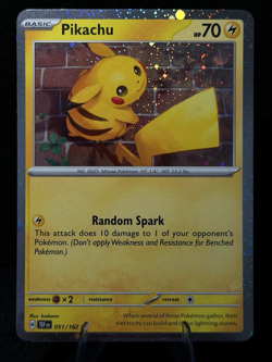 Pokemon Pikachu - (Cosmo Holo) 051/162 Miscellaneous Cards & Products Holo NM - Image 1