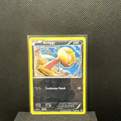 Scraggy 66/111 Rev Reverse Holo XY Furious Fists Pokemon NM - Image 2