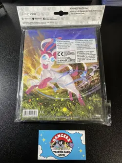 Ultra Pro POKEMON TCG Sword & Shield 7 UMBREON SYLVEON 4-Pocket Portfolio 15652 - Image 4