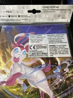 Ultra Pro POKEMON TCG Sword & Shield 7 UMBREON SYLVEON 4-Pocket Portfolio 15652 - Image 5