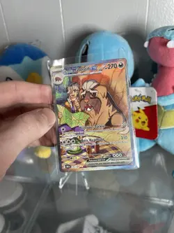 Pokemon TCG: Arven's Mabosstiff EX 235/182 Destined Rivals SIR - NM - Image 3