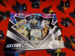 Pokemon TCG Arceus V Figure Box Factory Sealed 820650850165 - Image 1
