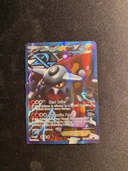 Pokemon Heatran EX 109/116 Plasma Freeze Full Art Ultra Rare Holo Card - Image 2