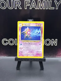 Pokemon TCG 2001 Neo Revelation Set: Starmie 25/64 - Regular Rare Card - NM - Image 1