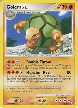 Golem 29/132 Secret Wonders Rare regular NM Pokemon TCG - Image 1