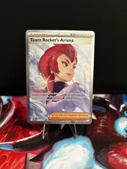 Team Rocket's Ariana - 237/182 - SIR - Destined Rivals - Pokemon Card - NM/M - Image 1