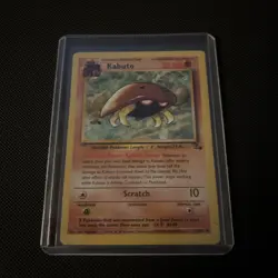Kabuto 50/62 Pokemon Card Fossil 1st Edition NM Near Mint (K3) - Image 1