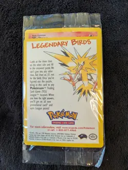 POKEMON SEALED ANCIENT MEW & 3 Movie Legendary Birds Moltres Articuno Zapdos - Image 5