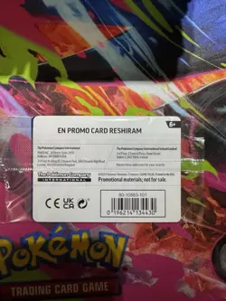 Reshiram 017/094 - Pokemon TCG: Phantasmal Flames - SEALED Stamped Promo - Image 2