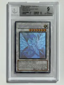 Yu-Gi-Oh! Ancient Fairy Dragon ANPR-EN040 BGS 9 Mint Ghost Rare Englisch - Image 1