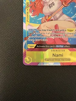 Nami OP08-106 SR Alt Art Two Legends OP-08 ONE PIECE English - Image 2