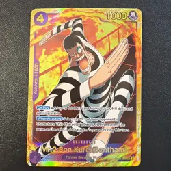 Mr.2.Bon.Kurei Bentham Foil EB01-061 PRB-02 The Best Vol 2 One Piece - Image 1