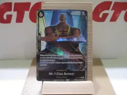 Mr.1 (Daz.Bonez) One Piece Azure Sea's Seven OP14-090 Alt Art English - Image 1