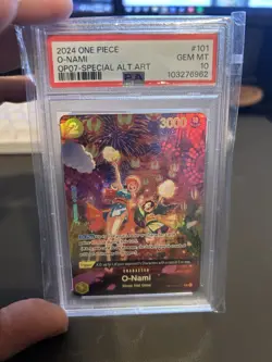 O-Nami SP Alternative Art OP06-101 R Card 500 Years in the Future One Piece CCG - Image 1