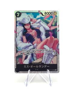Ms. All-Sunday OP14-084 SR The Azure Sea's Seven - ONE PIECE Card Game Japanese - Image 1