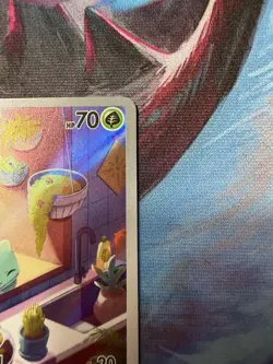 Pokemon TCG Bulbasaur Stellar Crown Illustration Card 143/142 - Image 3