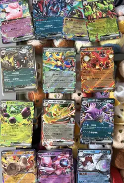 Pokemon Card Korean SV & Mega Evolution EX Bundle Bulk 80 Cards - Image 3
