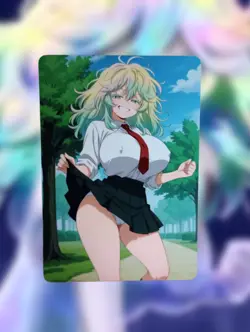 Toru Hagakure My Hero Academia Anime Waifu Sexy Goddess Doujin Lewd Hentai Card - Image 1