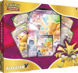 Pokemon TCG : Alakazam V Box - BRAND NEW - FACTORY SEALED CARDS 820650807480 - Image 1