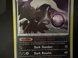 Darkrai 3/100 Holo Rare Pokemon Card Majestic Dawn Near Mint Minus NM- - Image 3