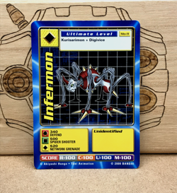 Infermon Mo-11 | Digimon the Movie Promo Card | Digi-Battle Series | Bandai 2000 - Image 1