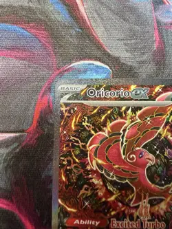 Pokemon TCG Oricorio EX Promo 024 Holo Card Near Mint - Image 2