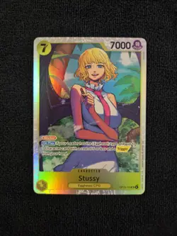 Stussy SR OP13-110 ENGLISH ONE PIECE Card Carrying on His Will - NM - Image 1