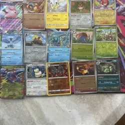 Pokemon TCG Lot Of 36 Cards Kanto/Johto Region (Common, Holos, Rares) - Image 3