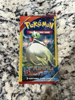 Pokemon XY Primal Clash 4 Booster Packs 4/4 Artwork New Sealed 3 Card Booster - Image 4
