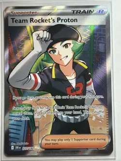 Team Rocket's Proton SV10: Destined Rivals 227/182 NM Pokemon Card - Image 1