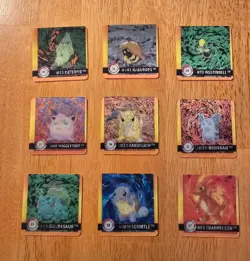 Vintage Pokemon 3D Lenticular Cards 1999 Premier Edition Artbox - Image 1